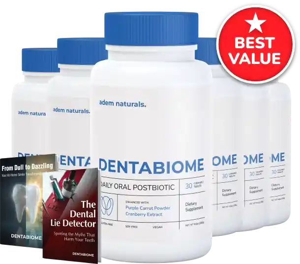 DentaBiome Key Benefits — Gum Comfort Fresh Breath Balanced Oral Microbiome